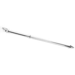 Universal Motorcycle Auto Flagpole Rear for Seat Luggage Rack Mount Flag Pole Accessory(Silver) Flag Pole Motorcycle Flagpole Luggage Rack Pole Car Flagpole Steel Flagpole Universal Flag Holder Flag