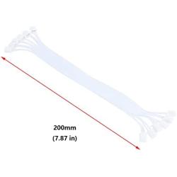 Antrader JST XH 2 Pin 2.54mm Pitch 26AWG Single Female Flat Wire Adapter Cable 200mm Long Pack of 50