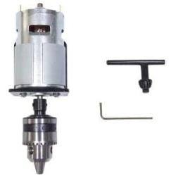 BEMONOC 775 DC Motor 12V 12000RPM Lathe Press With Miniature Hand Drill Chuck & Bracket High Speed 775 DC Motor For DIY Assembly