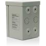 Leviton N3303-DS 30 Amp, 600 Volt, Toggle In Type 3R Enclosure Three-Pole, Industrial Grade, Grounded To Enclosure, Gray