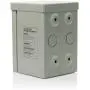 Leviton N3303-DS 30 Amp, 600 Volt, Toggle In Type 3R Enclosure Three-Pole, Industrial Grade, Grounded To Enclosure, Gray Leviton N3303-DS 30 Amp, 600 Volt, Toggle In Type 3R Enclosure Three-Pole, Industrial Grade, Grounded To Enclosure, Gray