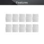 Othmro 10pcs Plastic Gears 12 Teeth Model 123A Reduction Gear Plastic Worm Gears for RC Car Robot Motor