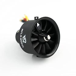XFLY-MODEL 50mm 12 Blades EDF Ducted Fan with 4S 2627-KV4600 Brushless Outrunner Motor Model Jet Aircraft