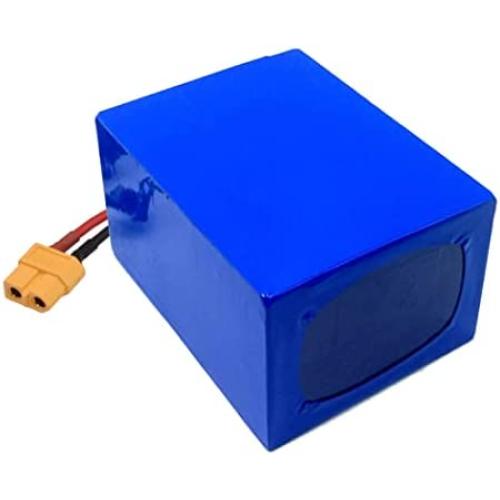 Jieoto 48V E-Bike Battery, 18.2Ah 21Ah High Capacity Lithium Battery 1000W-200W Li-ion Battery Pack with 2A Charger and BMS for Electric Bicycles Scooters Four-Wheel Motorcycles