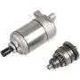 Starter Motor and Drive Bendix Combo Kit Compatible with Polaris ATV UTV 325 330 335 425 500 Replace Smu0061 113528 495713 3084981 3090188 for Sportsman Ranger Scrambler Magnum ATP Trail Boss