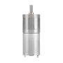 DC Gear Motor, 12V 25GA-370 Full Metal Brush Gear Motor High Torque Low Speed Reduction Geared Motor Centric Output Shaft 25mm Outer Diameter Gearbox for Electronic Lock(12V 100RPM)