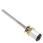 Fielect DC 12V 200RPM N20 Speed Reduction Gear Motor with M4x55mm Lead Screw Thread Shaft for Electronic Toys Mechanical Arms, DIY Mobile Robot, Smart Cars Project 1Pcs