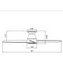 Tip Top Smart Indoor and Outdoor 3-Blade Flush Mount Ceiling Fan 52in Matte White with 3000K LED Light Kit and Remote Control works with Alexa, Google Assistant, Samsung Things, and iOS or Android App
