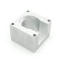 Nema23 Stepper Motor Mount Base 57 Stepping Motor Bracket Clamp Support Holder with 4pcs Installation Screws Aluminium Oxide for CNC Router Machine