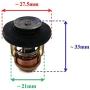 Boat Motor Thermostat 6G8-12411-00-00 01 66M-12411 F15-07000031 for Yamaha Parsun Makara Outboard 2.5HP 4HP 6HP 8HP 15HP 30HP 40HP 50HP 60HP 70HP 80HP 90HP 4-Stroke Engine