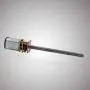 Thread Shaft Motor, DC 12V 400RPM N20 Micro Gear Motor with Long M4x55mm Lead Screw Reducer Thread Output Shaft 16mm Shaft with Gear Box