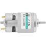 XD-775 12V/24V High Speed Low Noise Double Ball Bearing Brush DC Motor for Many Machine,Small Lathe,Precision Machine Battery Car(24V20000)