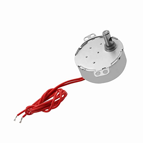 1Pcs Synchronous Motor AC 24V 4-5RPM Turntable Motor CW/CCW Direction 4W TYC-50 Horizontal Hole Shaft,Aicosineg 1Pcs Synchronous Motor AC 24V 4-5RPM Turntable Motor CW/CCW Direction 4W TYC-50 Horizontal Hole Shaft,Aicosineg
