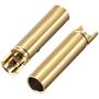 uxcell 4 mm Bullets Connector Gold Plated Banana Plugs Female for RC Battery ESC Motor 6pcs