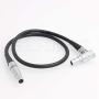 SZRMCC Nucleus-M 0B 7 Pin Male to 0B 7 Pin Male for Wireless Follow Focus Motor Connection Control Cable Daisy-Chained to 7-pin (Straight-Elbow 60cm)
