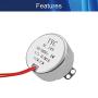 1Pcs Synchronous Motor AC 24V 4-5RPM Turntable Motor CW/CCW Direction 4W TYC-50 Horizontal Hole Shaft,Aicosineg 1Pcs Synchronous Motor AC 24V 4-5RPM Turntable Motor CW/CCW Direction 4W TYC-50 Horizontal Hole Shaft,Aicosineg