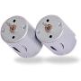 Fielect DC Motor 6V 11000RPM 0.35A Micro Motor Electric Motor Round Shaft for RC Boat DIY Airplane Toys Model DIY Hobby, 2 PCS