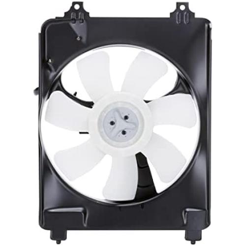 TYC 610970 Cooling Fan Assembly Compatible with 2006-2011 Honda Civic , Black