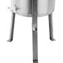 BestEquip Electric Honey Extractor Separator 2 Frame Bee Extractor Stainless Steel Honeycomb Spinner Crank. Beekeeping Extraction Apiary Centrifuge Equipment