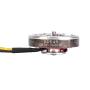 Brushless Motor, 5010-360KV 1PCS Metal Outdoor Big Load Multiaxis Thick Line Hollow Cover Double Bearing Brushless Motor(Negative Tooth)