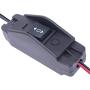 TWTADE Momentary Polarity Reverse Switch DC 12V 10A Motor Control 6 Pin 3 Position (ON)-Off-(ON) AC 110V-220V Black Boat Rocker Toggle Switch with Solid Shell Installed H-012-KCD2-223-JT-DJ