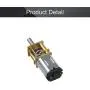 Fielect Mini Gear Motor DC 12V 30RPM Micro Gear Motor, Speed Reduction Motor N20 for RC Car, Robot Model, DIY Engine Toys Fielect Mini Gear Motor DC 12V 30RPM Micro Gear Motor, Speed Reduction Motor N20 for RC Car, Robot Model, DIY Engine Toys