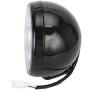 FVRITO Front Headlight head Lamp Assembly for Massimo MB200 Hensim TrailMaster Baja Heat WarriorMB165 MB200 Coleman BT200X CT200U-EX 196cc 6.5HP Mini Bike Motorsports 12 Volt 35 Watt 3 Wire Black