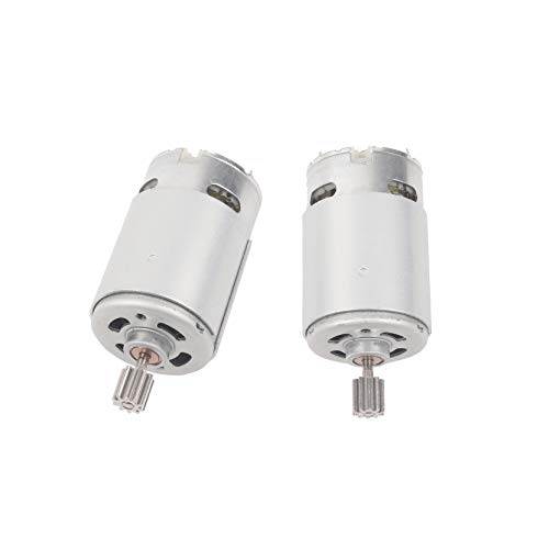 550 12V 35000RPM Motor High Speed RS550 12 Volt Electric Motor Gearbox Accessories for Children Ride On Car Power Wheels Replacement Parts