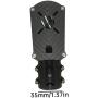 Drone Motor Mount Rc Plant Uav Motor Seat Carbon Tube Fixed Connector Bracket 35mm Black, Mini Drone Accessories