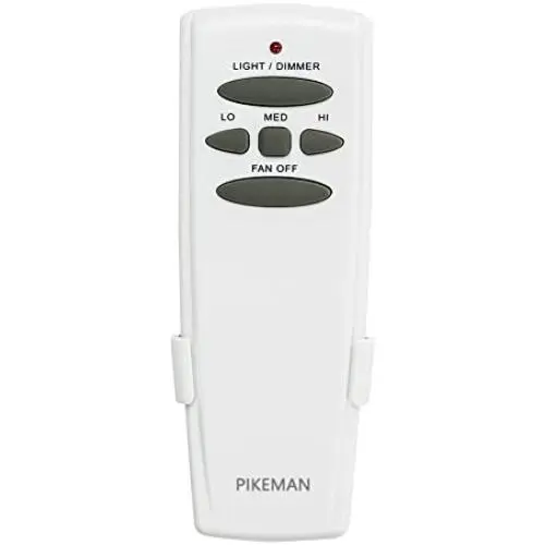 Fan-HD5 Ceiling Fan Remote Control Replacement for Hampton Bay Harbor Breeze Hunter CHQ7078T L3H2010FANHD 2AAZPFAN53T L3HFAN11T FAN-53T FAN-11T L3HFAN35T1 FAN-35T KUJCE9103 CHQ7030T (Remote Only)