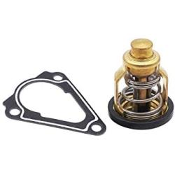 Marine Outboard Thermostat & Cover Gasket 67F-12411-01-00 63P-12414-00-00 Replacement for Yamaha F150 LF150