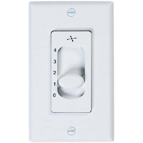 Emerson Ceiling Fans SW46W, 4-Speed Ceiling Fan Slide Control White