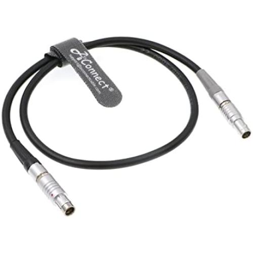 AConnect RS Cable for ARRI cforce RF Motor 3 Pin Male to 7 Pin Male Run Stop Connector for cmotion cPRO Motor camin CAM Alexa Amira Compatible with K2.0015754 24.8in|63cm