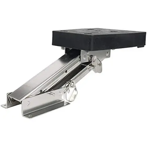 316 Stainless Steel OutBoard Engine Support Heavy Duty with Black Mounting Plate Up to 7.5-10hp for 2 Stroke Engine 316 Stainless Steel OutBoard Engine Support Heavy Duty with Black Mounting Plate Up to 7.5-10hp for 2 Stroke Engine