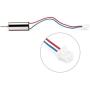 Howellp 8.5x20mm Motors 8.5mm Brushed Motors with 1.25 Plug Rubber Rings for Tiny Whoop FPV Quadcopter