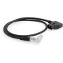 DRRI 0B 7pin to Dtap Wireless Nucleus M Follow Focus Motor Power Cable for Gimbal (RA 7pin Cable)