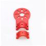 Drone Motor Mount Uav Motor Seat Fixed Bracket for Rc Quadcopter Multicopter Uav 16mm Red, Drone with Camera Accessories, Mini Drone Parts
