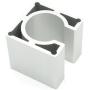 3pcs Nema23 Stepper Motor Mount 57 Stepping Motor Mounting Aluminium Alloy Bracket Clamp Holder Support Base for CNC Router Engraving Milling Machine Acessories (57x57x50mm)