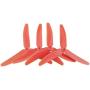 Upgraded Spare Parts Replacement for Syma X5UW X5UC RC Quadcopter Helicopter Copter Toy Motor Three-Blade 3 Blades Propellers Propeller Protectors Blades Frame Landing Skid Included Screws Set (Red)