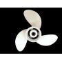 ITACO Boat Motor Aluminum Propeller 8 1/2x8 1/2 -N 6G1-45941-00-EL 6G1-45941-00-00 for Yamaha 6hp 8hp 9.9hp F6 F8 F9.9 Boat Engine 8.5x8.5