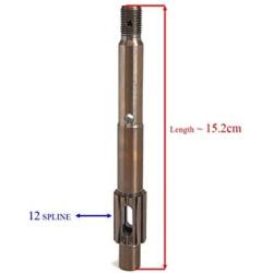 ITACO Boat Motor Propeller Shaft Prop 677-45611-00 01 for Yamaha Outboard 5HP 8HP 2/4 Stroke Boat Engine
