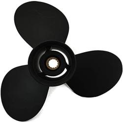 ARKDOZA 11.1x13 11.1x14 11x15 11.4x12 11.6x11 Aluminum Propeller for Tohatsu Nissan 35/40/50HP Outboard Motor with 13 Spline Tooth