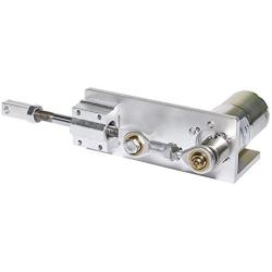 BEMONOC DIY Design DC 24V Linear Actuator Reciprocating Motor Stroke 5/10mm 1000rpm Small Size Big Torque