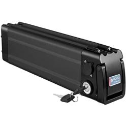 Jieoto E-Bike Lithium Ion Battery 48V 18AH with 3A Charger Battery for Folding Electric Bike for 800W/500W/350W/200W Motor, Conversion Kit Electric Bicycles