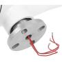ViaGasaFamido Wind Turbine Generator, Windmill Generator 800W 12V/24V/48V Wind Turbine Businesses 6 Blade Wind Controller Turbine Generator Kit for Boats, Terraces, Cabins or Home(White 48V)