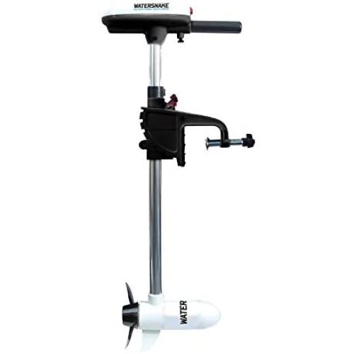 Watersnake T18 ASP - 18 Pound Thrust 12v Electric Saltwater Trolling Motor with Transom Mount