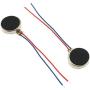 E-outstanding 10-Pack 1027 Mini Vibration Motor Two Wired DC 3V 12000rpm Flat Vibrating Moteur Button Motors for Mobile Phone Tablet Household Appliances 10x2.7mm