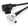 ZBLZGP D-tap to Right Angle 0B 7 Pin Motor Power Cable for TILTA Nucleus-M Wireless Follow Focus