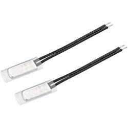 uxcell KSD9700 Thermostat, 80℃ Normally Open Temperature Switch Thermal Switch, N.O 5A Metal Temperature Controller 2pcs