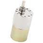 XD-37GB520 DC Reduction Motor , Controllers Motor Speed Controllers Electric Gearbox with Bracket Governor Adjustable Low Speed 24V CW/CCW for Micro Machinery[5rpm/min ]